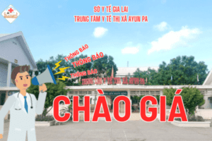 Thư mời chào giá mua sắm vật tư y tế phục vụ chuyên môn